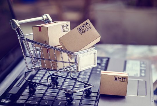 Online shopping small